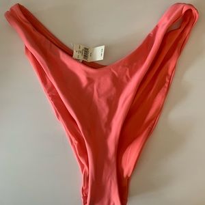 Aerie Super High Cut Cheekiest Bikini Bottom. M